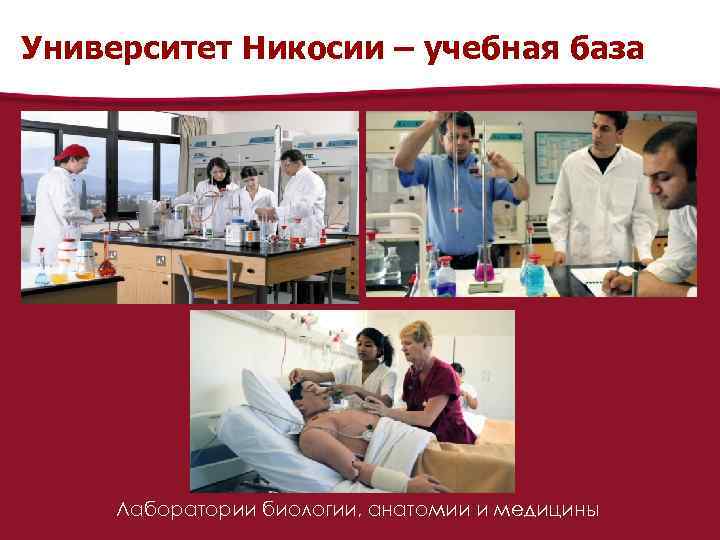 Университет Никосии – учебная база Лаборатории биологии, анатомии и медицины 