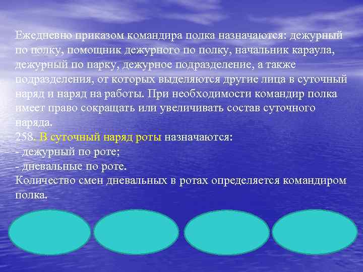 Наряд назначается. Кто ежедневно назначается приказом по полку?. Обязанности дежурного по полку. Обязанности помощника дежурного по полку. Порядок приёма дежурства помощника дежурного по полку.