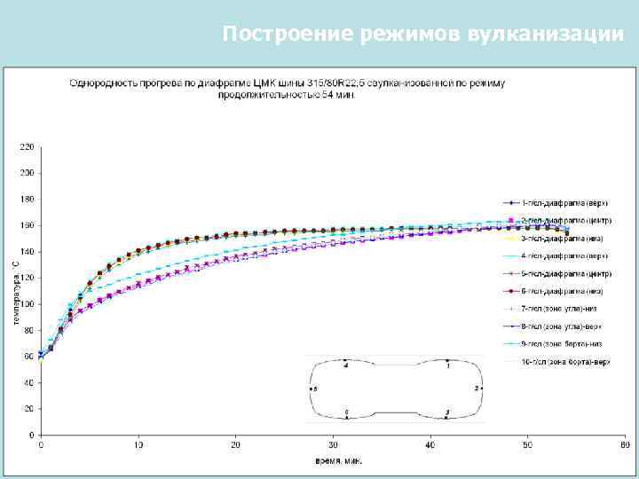 Построение режимов вулканизации 36 