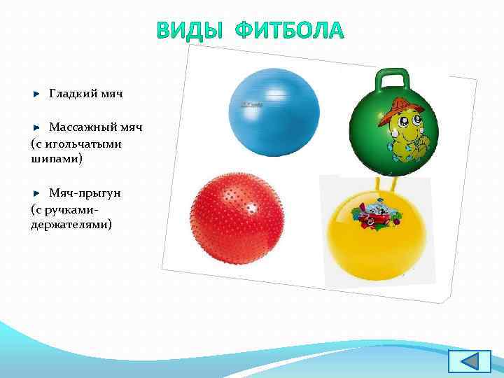 Гладкий мяч Массажный мяч (с игольчатыми шипами) Мяч-прыгун (с ручкамидержателями) 