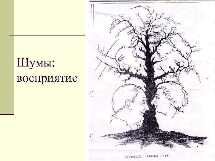 Шумы: восприятие 