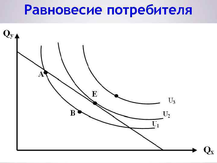 Равновесие потребителя 