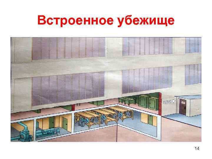 Встроенное убежище 14 