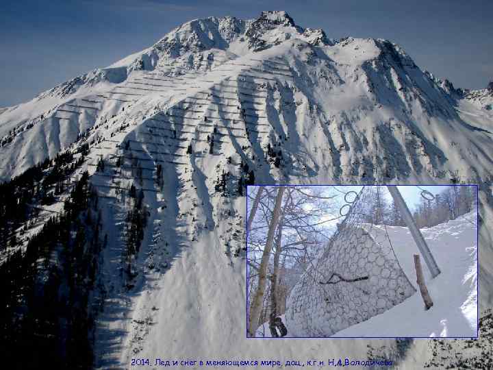 2014. Лед и снег в меняющемся мире. доц. , к. г. н. Н, А,