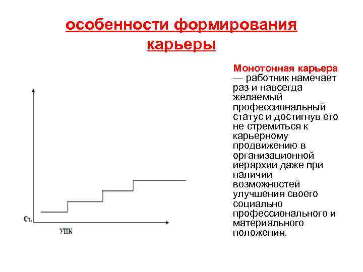 Описание карьеры