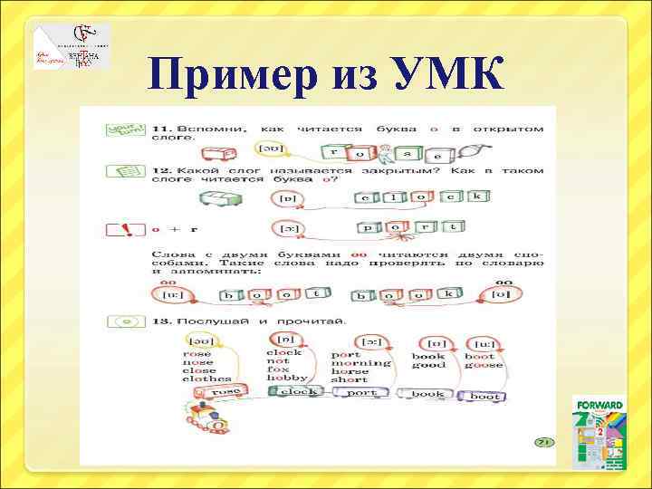 Пример из УМК 