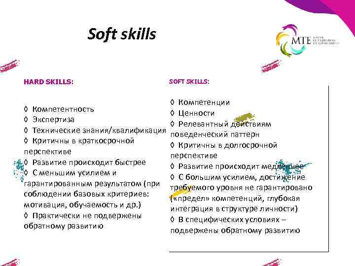 Что входит в hard skills