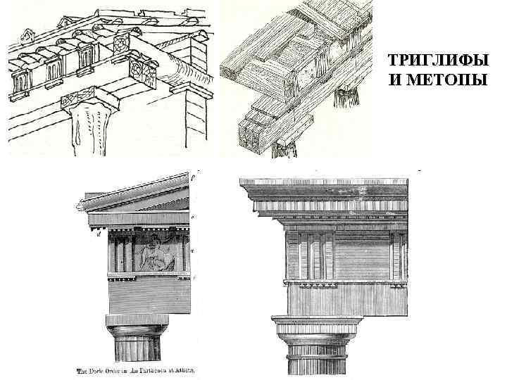 ТРИГЛИФЫ И МЕТОПЫ 