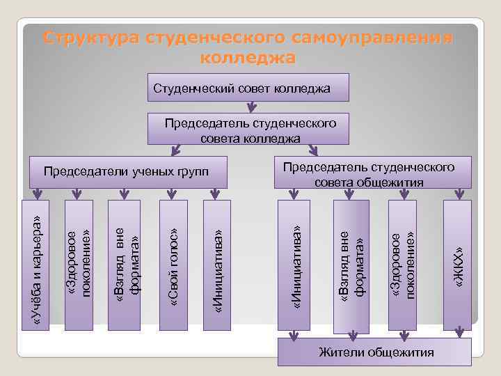 План работы студенческого самоуправления в колледже