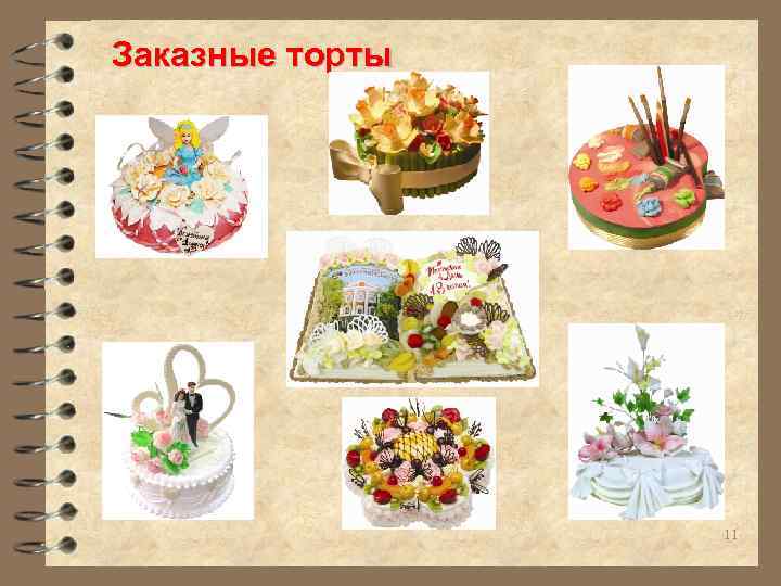 Заказные торты 11 