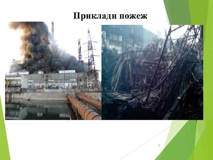 Приклади пожеж 6 