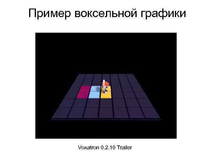 Пример воксельной графики Voxatron 0. 2. 10 Trailer 