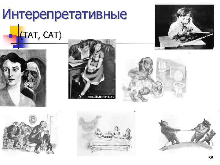 Интерепретативные n (ТАТ, САТ) 36 