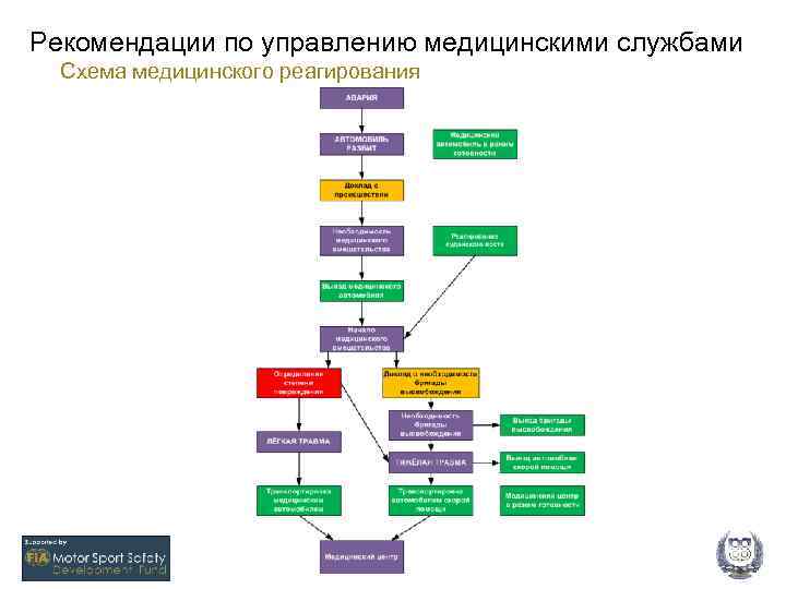 Рекомендации по управлению медицинскими службами Схема медицинского реагирования 19 