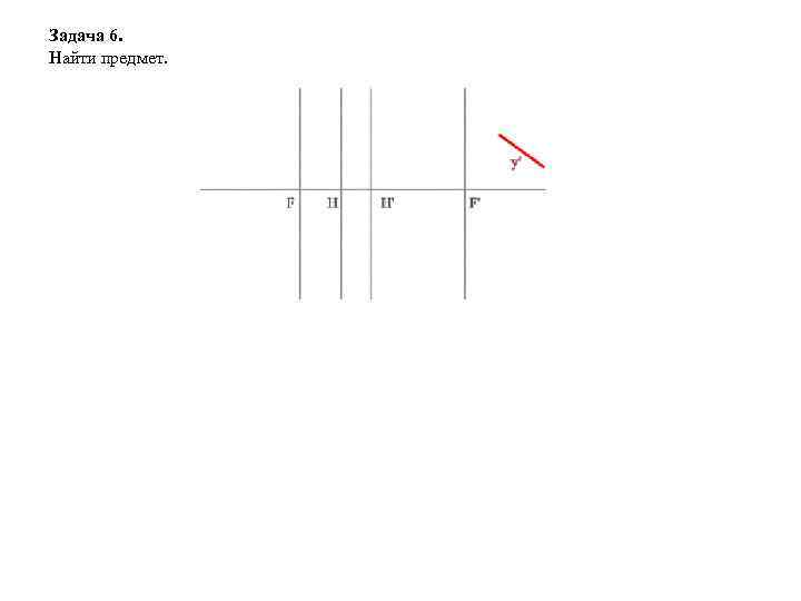 Задача 6. Найти предмет.  