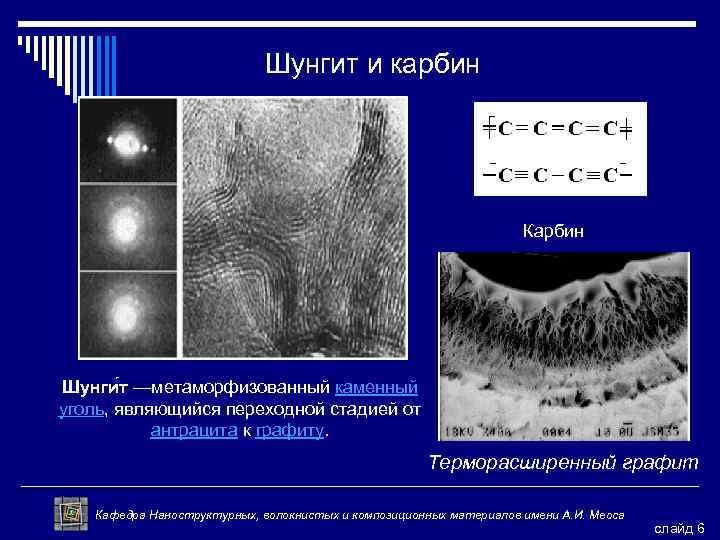 Шунгит и карбин Карбин Шунги т —метаморфизованный каменный уголь, являющийся переходной стадией от антрацита