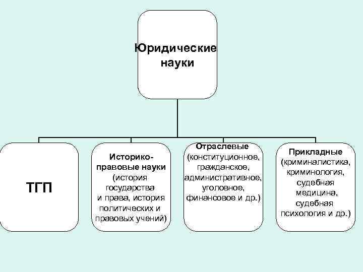 Юридические науки ТГП Историкоправовые науки (история государства и права, история политических и правовых учений)