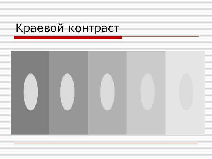 Понятия пространство контраст передний план задний план относятся