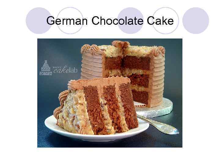 German Chocolate Cake 