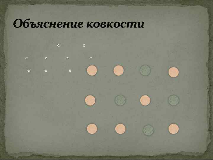 Объяснение ковкости e e e e e 