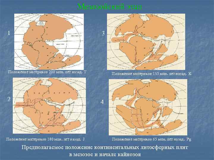 Геологическая история материков презентация