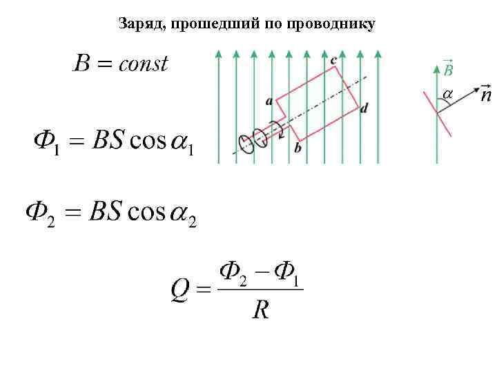 Заряд, прошедший по проводнику 