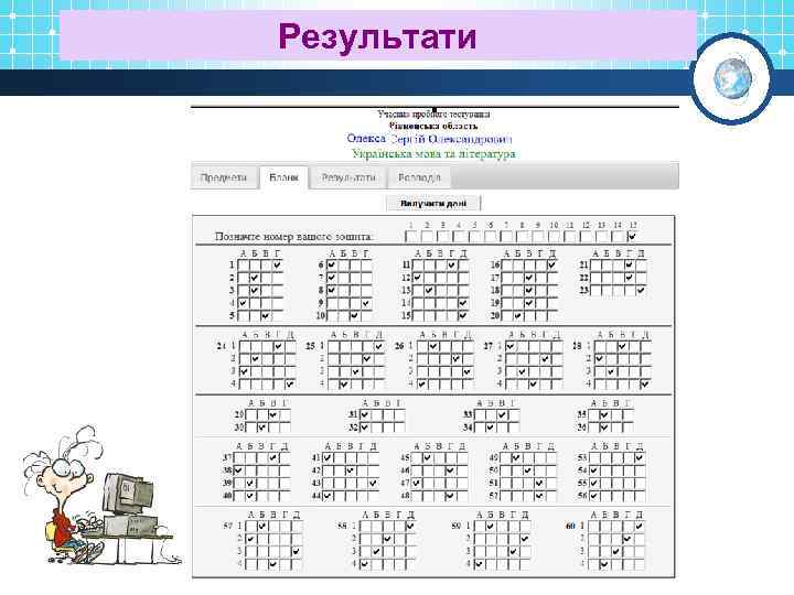 Результати 