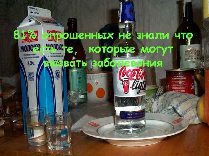 81% опрошенных не знали что есть те, которые могут вызвать заболевания 
