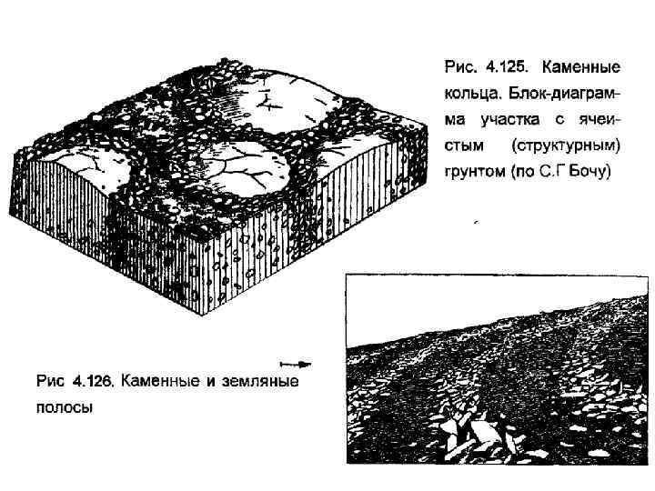 Какие рельефы созданы многолетней мерзлотой