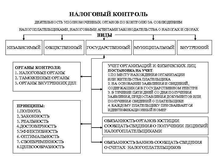 Налоговый мониторинг схема