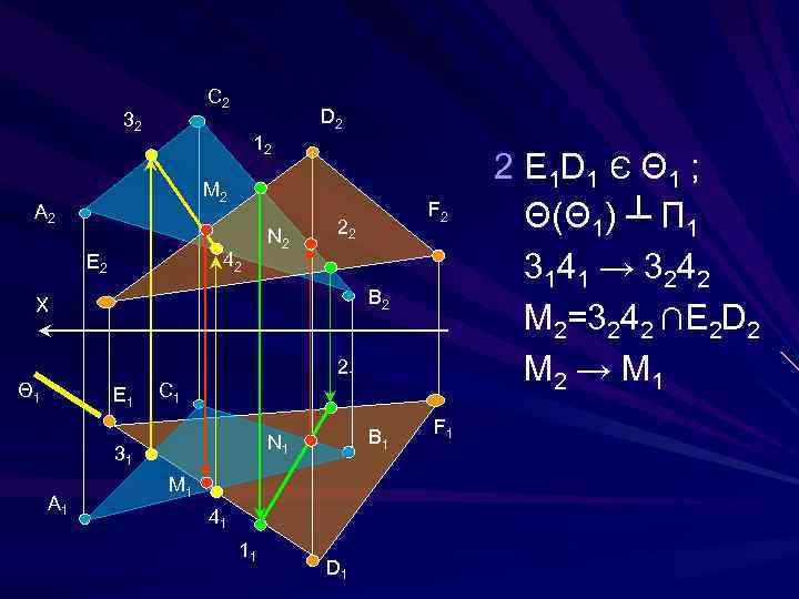 C 2 32 D 2 12 M 2 A 2 42 E 2 N