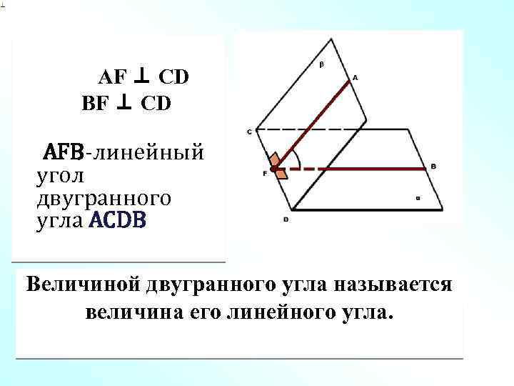 Линейный угол двугранного угла. Величиной двугранного угла называется. Линейным углом для данного двугранного называется. Двугранный угол Начертательная геометрия.