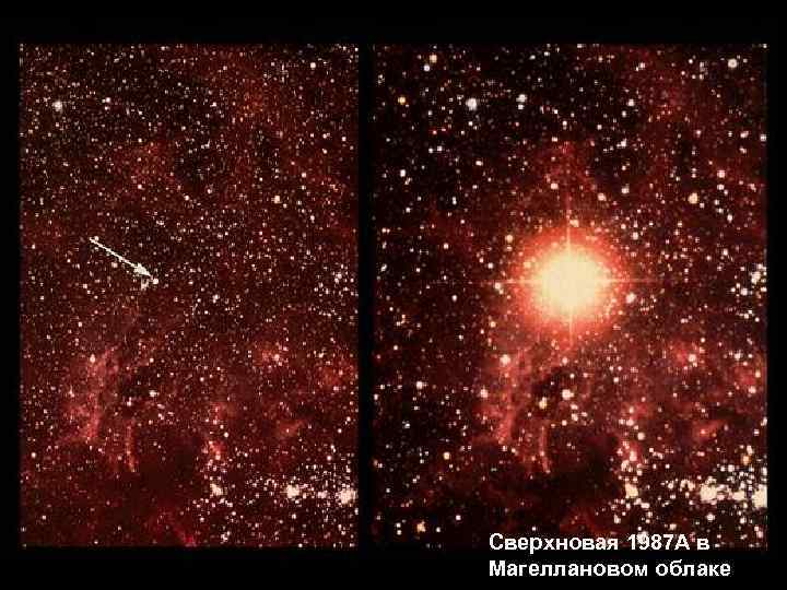 Сверхновая 1987 А в Магеллановом облаке 