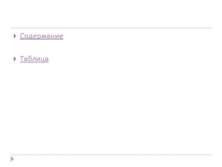  Содержание Таблица 