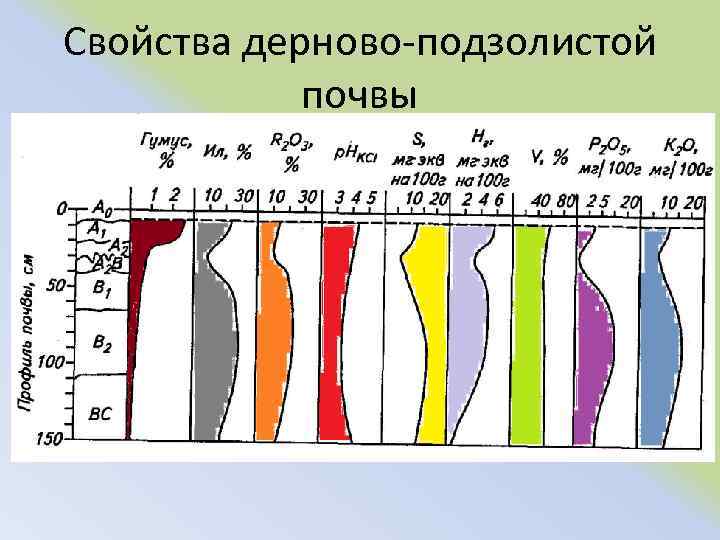 Свойства дерново подзолистой почвы 