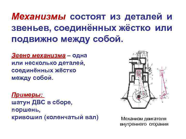 В чем заключается механизм