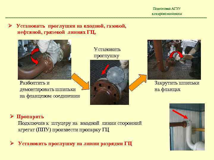 Программа гидроиспытаний трубопроводов образец