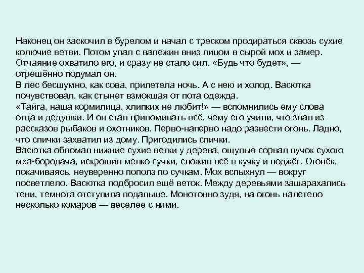 Наконец он заскочил в бурелом и начал с треском продираться сквозь сухие колючие ветви.