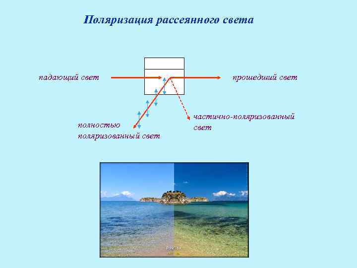 Рисунок соответствующий частично поляризованному свету