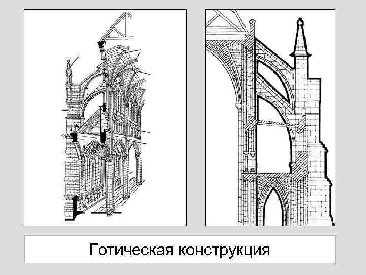 Готическая конструкция 