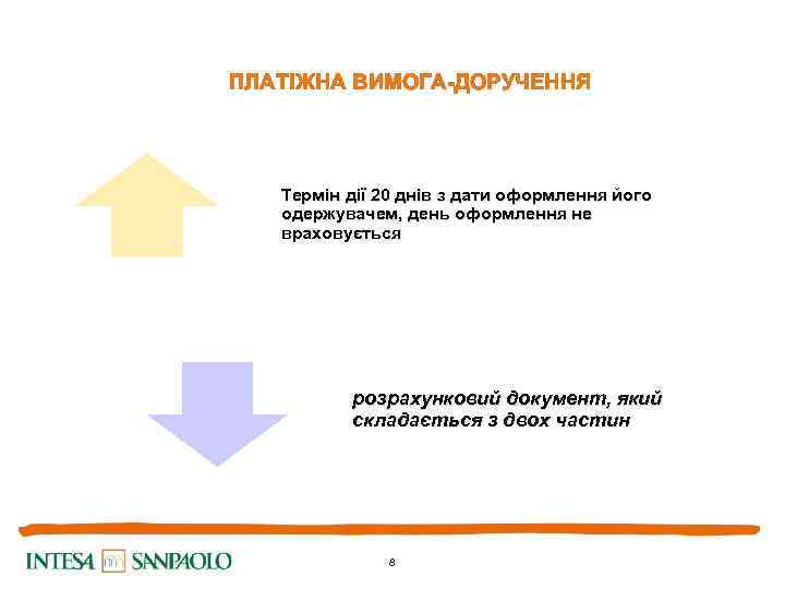 ПЛАТІЖНА ВИМОГА-ДОРУЧЕННЯ Термін дії 20 днів з дати оформлення його одержувачем, день оформлення не