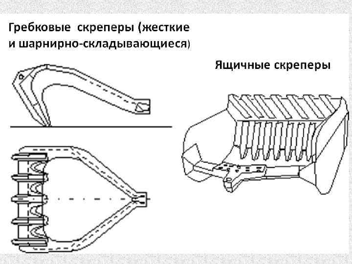 Чертеж ковша скрепера