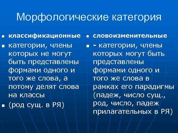 Грамматические категории глагола. Типы морфологических категорий. Классификационные и словоизменительные грамматические категории. Словоизменительные морфологические категории. Морфологическая категория примеры.