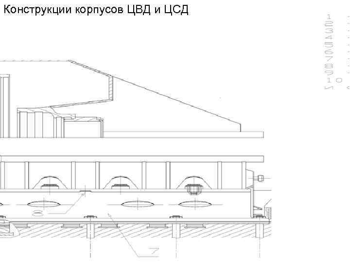 Конструкции корпусов ЦВД и ЦСД 
