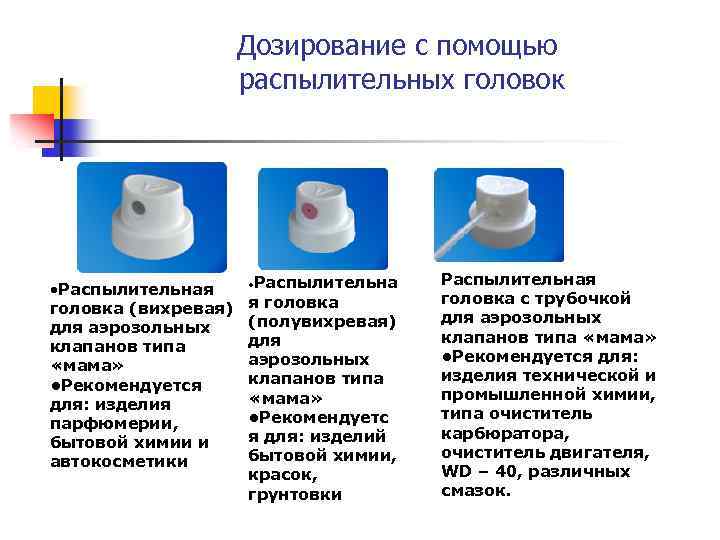 Дозированная помощь. Распылительная головка. Аэрозольная распылительная головка. Вихревая распылительная головка. Клапан аэрозольный типа мама.