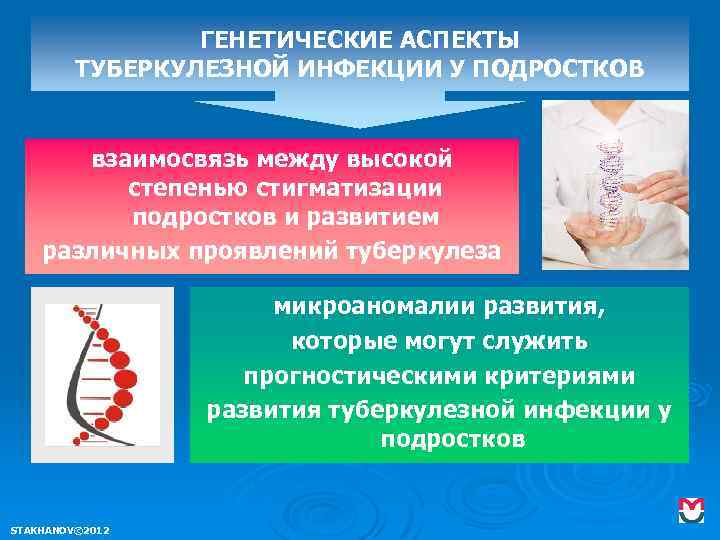 ГЕНЕТИЧЕСКИЕ АСПЕКТЫ ТУБЕРКУЛЕЗНОЙ ИНФЕКЦИИ У ПОДРОСТКОВ взаимосвязь между высокой степенью стигматизации подростков и развитием