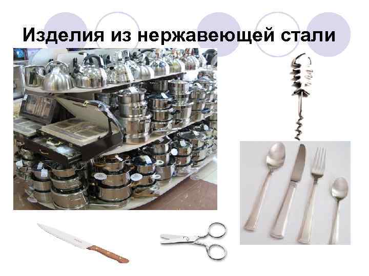 Изделия из нержавеющей стали 