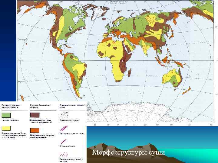 Морфоструктуры суши 