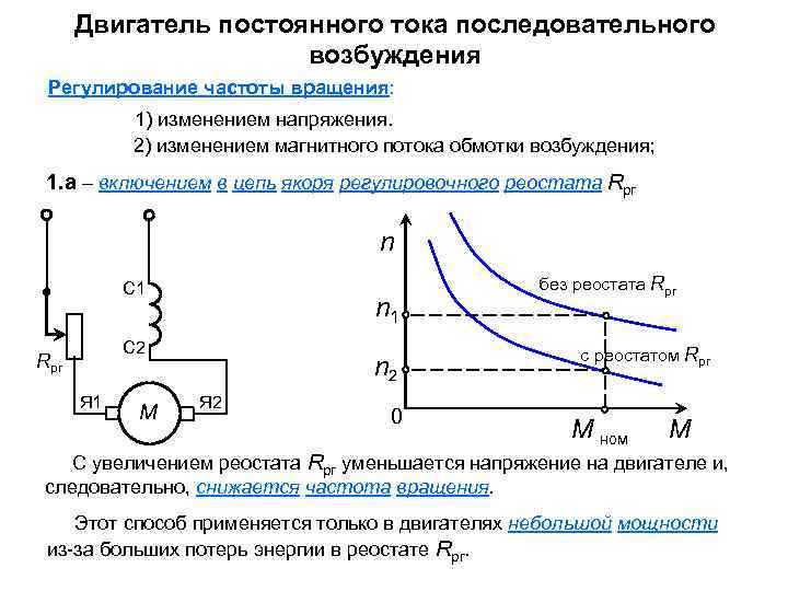 Двигатель постоянного тока определение