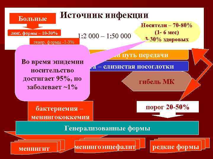 План ухода при менингококковой инфекции